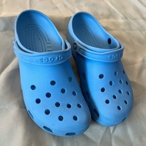 Blue crocs